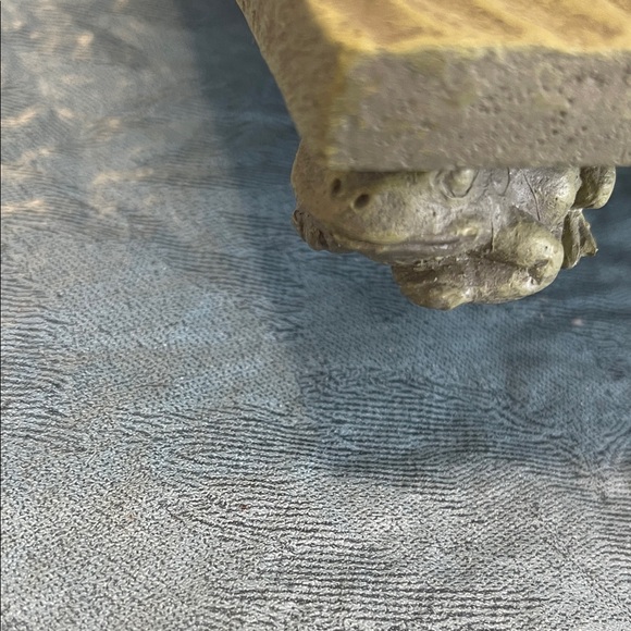 Stone frog & Dragonfly Tic Tac Toe Set inside outside all ages Decor & play NEW - Picture 3 of 10